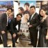 2018年マドリード国際映画祭で、柿崎ゆうじ監督や共演者たちと（提供写真）