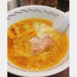 八戸ラーメン６００円（提供写真）