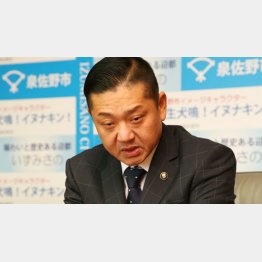 泉佐野市長の千代松大耕氏（Ｃ）日刊ゲンダイ