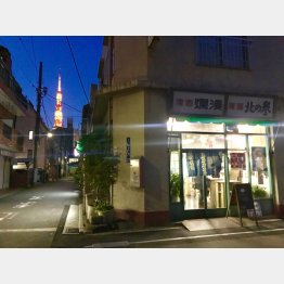 東京タワーの夜景もグ～（河米伊藤酒店）（Ｃ）日刊ゲンダイ