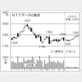 NTTデータ（Ｃ）日刊ゲンダイ