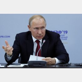 プーチン露大統領は態度をどんどん硬化（Ｃ）ロイター