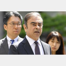 ゴーン日産自動車前会長は１６億円（Ｃ）共同通信社