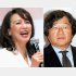 河野景子さん（左）と石川次郎氏（Ｃ）日刊ゲンダイ