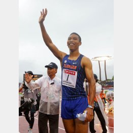 日本選手権で100メートルに続き、200メートルも制したサニブラウン（Ｃ）日刊ゲンダイ