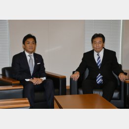 玉木氏（左）と枝野氏（Ｃ）日刊ゲンダイ