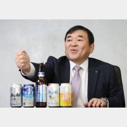 アサヒビールの塩澤賢一社長（Ｃ）日刊ゲンダイ