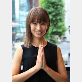 ヨガインストラクター、タレントの花田美恵子さん（Ｃ）日刊ゲンダイ