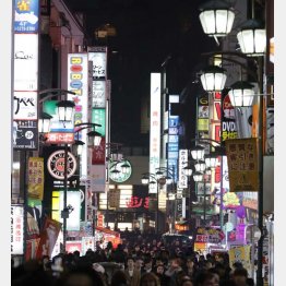 現在の歌舞伎町の様子（Ｃ）日刊ゲンダイ