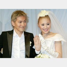 離婚調停中の小室哲哉と妻のKEIKO（Ｃ）日刊ゲンダイ