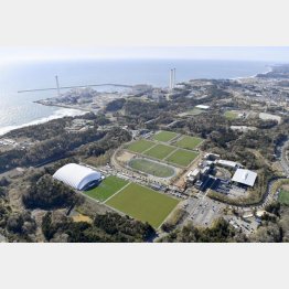 東京五輪聖火リレーの出発地点でもあるＪヴィレッジ（Ｃ）共同通信社