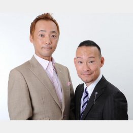 漫才師「シンデレラエキスプレス」の松井成行さん（左）と渡辺裕薫さん（Ｃ）松竹芸能