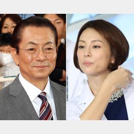 水谷豊（左）と米倉涼子（Ｃ）日刊ゲンダイ