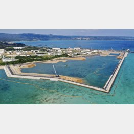 資金提供を受けていた委員が辺野古埋め立て工費9300億円に”お墨付き”（Ｃ）共同通信社