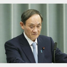 菅官房長官(C)共同通信社