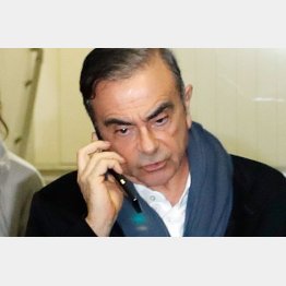 カルロス・ゴーン被告（Ｃ）日刊ゲンダイ