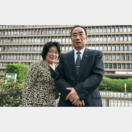 籠池泰典＆諄子 夫妻（筆者撮影）