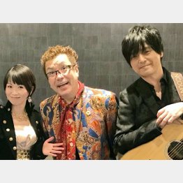 ギタリストの押尾コータローさんと（提供写真）