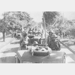 仏印進駐で河内（ハノイ）に向かう日向快速部隊（1941年ごろ）／（Ｃ）共同通信社