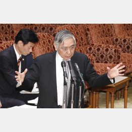 日銀黒田総裁の胸の内は…（Ｃ）日刊ゲンダイ