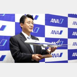 ANAホールディングスの片野坂真哉社長（Ｃ）日刊ゲンダイ