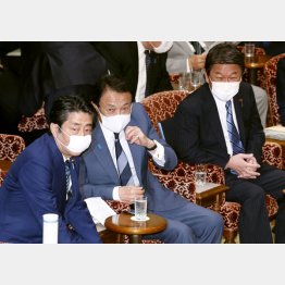 庶民の気持ちがわからない（左から、安倍首相、麻生財務相、茂木外相）／（Ｃ）日刊ゲンダイ