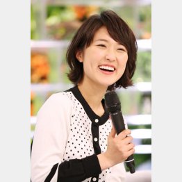 NHKの近江友里恵アナ（Ｃ）日刊ゲンダイ