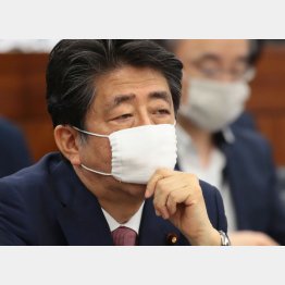 身から出たサビにグッタリ（安倍首相）／（Ｃ）日刊ゲンダイ