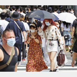 2020年、今年の夏は「酷暑」（Ｃ）共同通信社