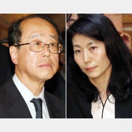 “コネクティングカップル”（和泉洋人首相補佐官と大坪寛子厚労省大臣官房審議官）／（Ｃ）日刊ゲンダイ