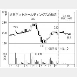 地盤ネットホールディングス（Ｃ）日刊ゲンダイ