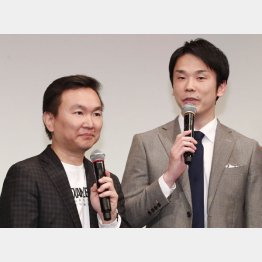「かまいたち」の濱家隆一（右）と山内健司（Ｃ）日刊ゲンダイ
