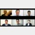 5月28日、動画でファンに開幕メッセージを送る（上段左から）DeNA・ラミレス、巨人・原、阪神・矢野、（下段左から）中日・与田、広島・佐々岡、ヤクルト・高津のセ・リーグ6球団の監督（JERAセ・リーグ特設サイトから）
