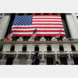 NYは株安を警戒（Ｃ）ロイター