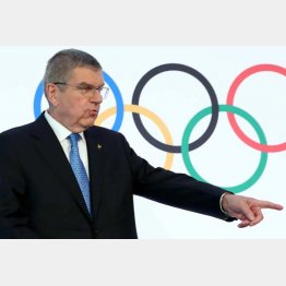 12年後を目指せ！（IOCのバッハ会長）／（Ｃ）ロイター