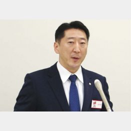 前田建設の前田操治社長（Ｃ）共同通信社