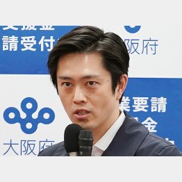 「国会議員の文書通信費1カ月100万円より安いですから」と、豪語していた吉村大阪府知事（Ｃ）日刊ゲンダイ