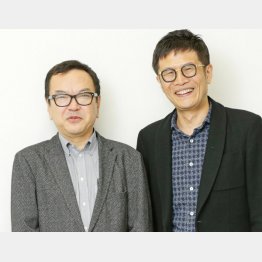 精神科医の和田秀樹さん（左）とDr.名越こと名越康文さん（Ｃ）日刊ゲンダイ