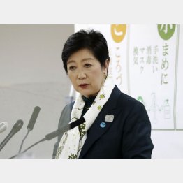 小池都知事は国に責任をなすりつけ（Ｃ）日刊ゲンダイ