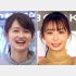 佐藤ちひろアナ（左）と宇垣美里（Ｃ）日刊ゲンダイ