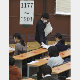 初の大学入学共通テストに臨む受験生（Ｃ）共同通信社