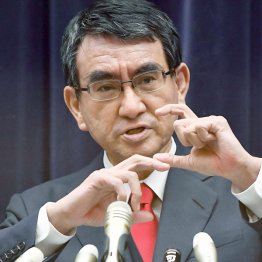 確定納期は「来週の第2便」のみ（河野行革相＝16日）／（代表撮影）