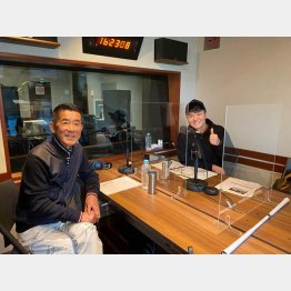 丸山茂樹プロのラジオ番組に出演（Ｃ）TOKYO FM