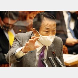 「当分、外せない」が答え（麻生太郎副総理）／（Ｃ）日刊ゲンダイ