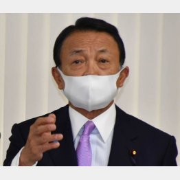 麻生太郎金融相（Ｃ）日刊ゲンダイ