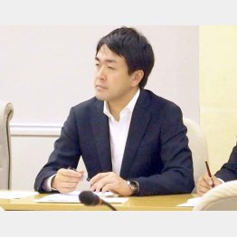 選挙期間中、自身の政策を訴える有料ネット広告を出稿していた目黒区の伊藤悠都議（都民ファーストの会、4選）／（Ｃ）日刊ゲンダイ