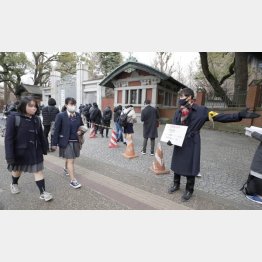 初の大学入学共通テスト2日目（1月17日）／（Ｃ）共同通信社