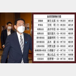 「顔」が見えない(岸田文雄新総裁)/(C)日刊ゲンダイ