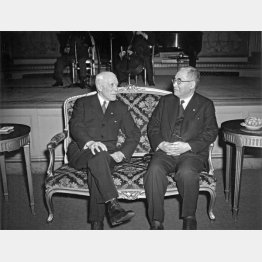 コーデル・ハルと野村吉三郎（1941年2月、ワシントン）　（Ｃ）Underwood Archives／Universal Images Group／共同通信イメージズ