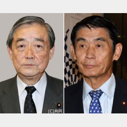 特別扱い（奥野信亮氏（左）と今村雅弘氏）／（Ｃ）日刊ゲンダイ